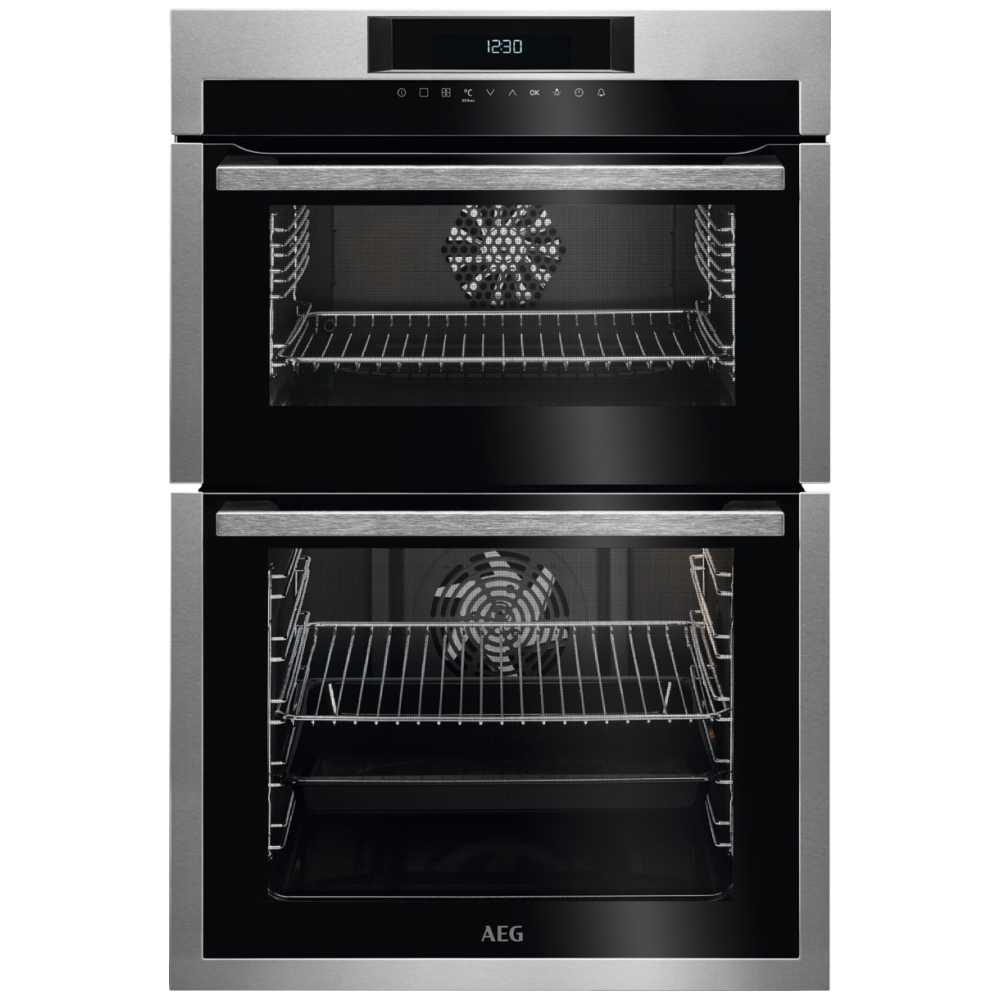 Aeg Dce731110m Built In Multifunction Double Oven Stainless