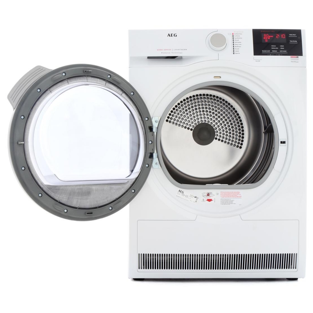 AEG T6DBG822N 8kg Condenser Tumble Dryer 6000 Series WHITE