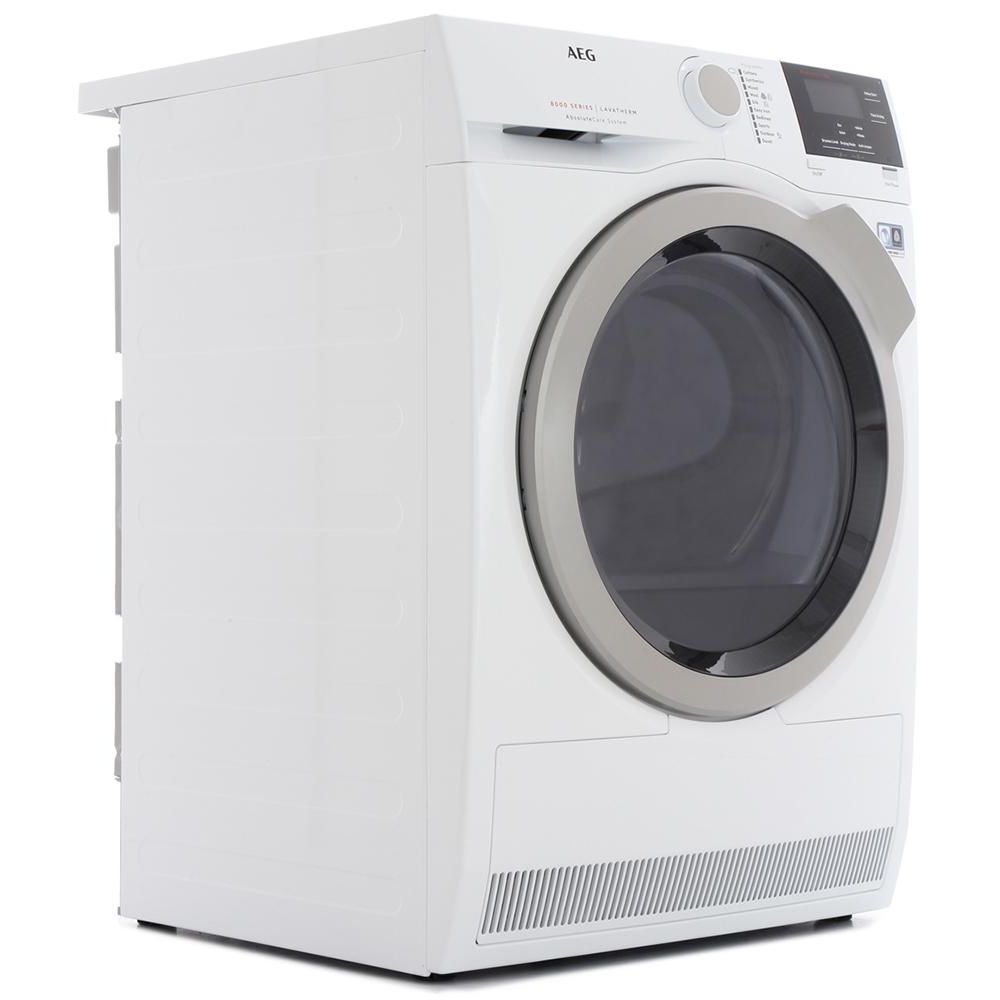 AEG T8DBG842R 8kg Heat Pump Condenser Tumble Dryer 8000 Series WHITE Appliance City