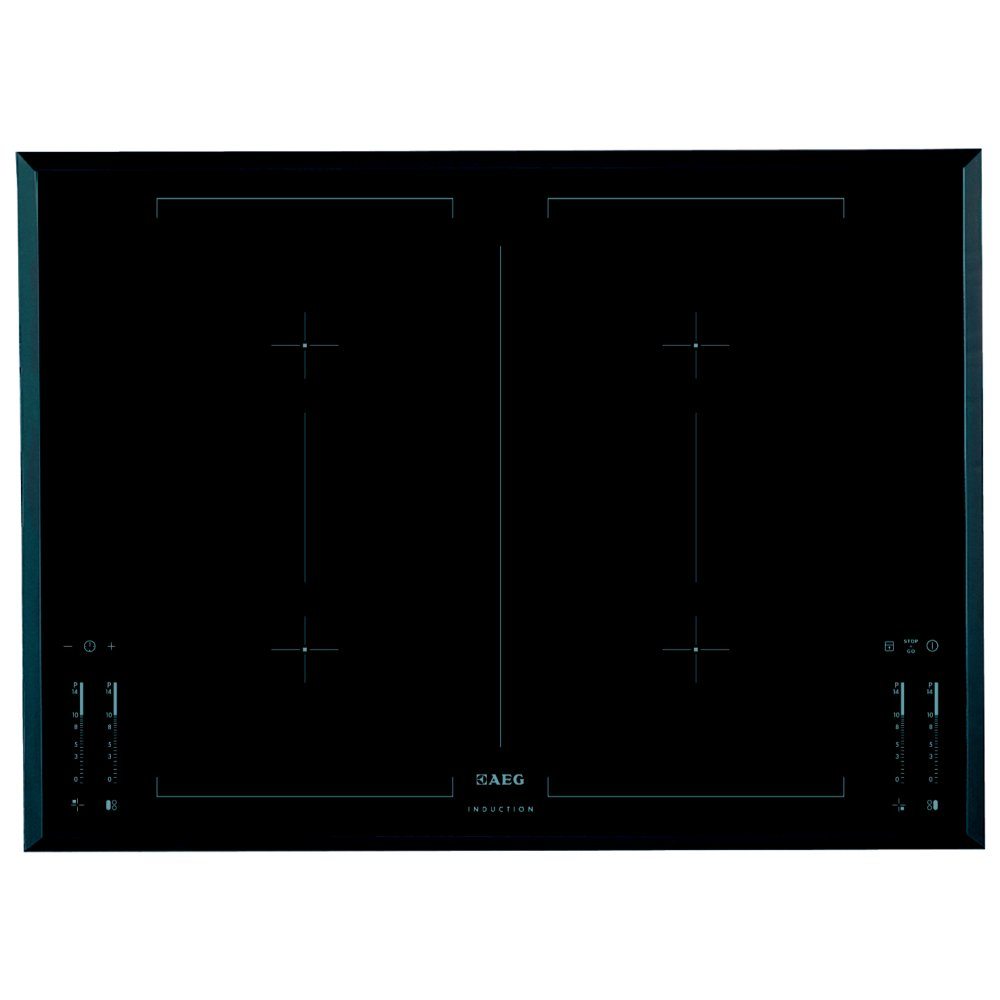 AEG HK764403FB 71cm MaxiSense Bevelled Edge Induction Hob BLACK