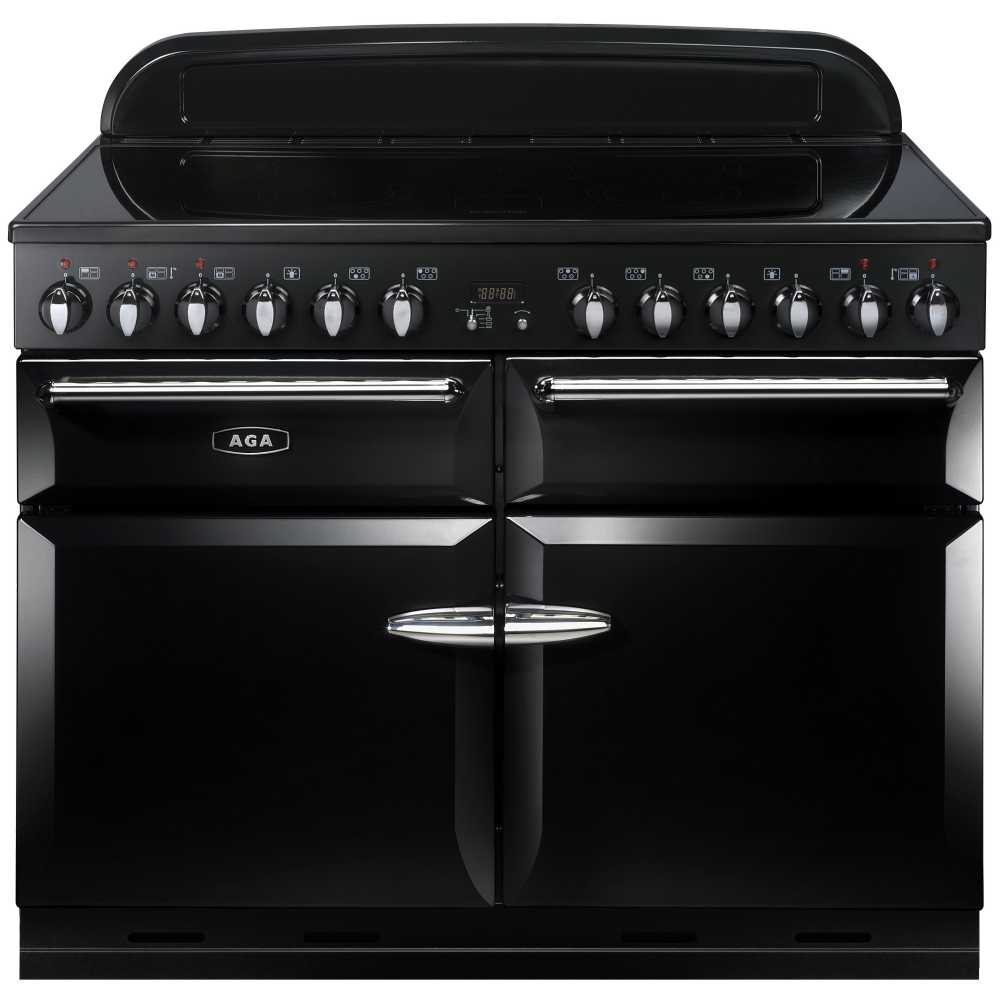AGA Masterchef MEIXSOBLK 110cm Induction Range Cooker BLACK