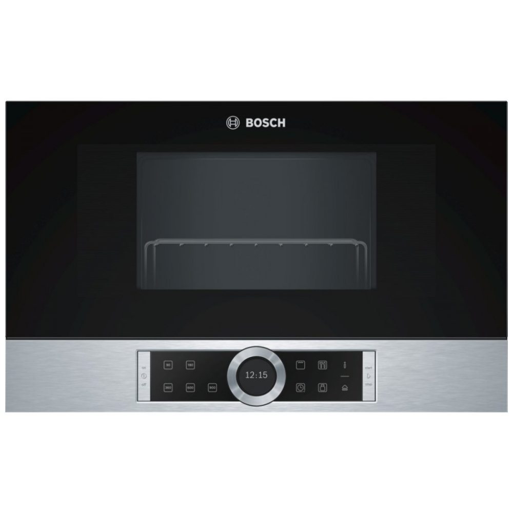 Bosch BFL634GS1B Serie 8 Built In Microwave For Wall Unit - STAINLESS STEEL