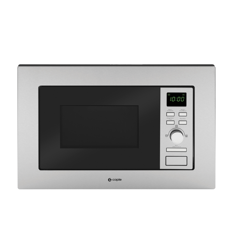Image of Caple CM120 Classic Built In Microwave & Grill For Wall Unit - STAINLESS STEEL CM120