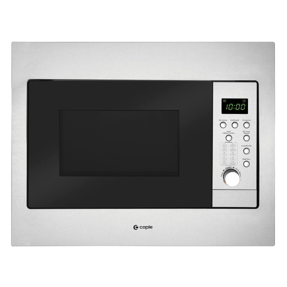 Image of Caple CM126 Classic Built In Combination Microwave For Tall Housing - STAINLESS STEEL CM126