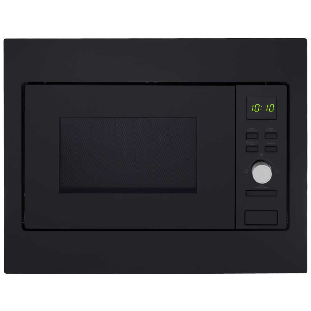 Caple CM123BK Classic Built In Microwave And Grill For Tall Housing - BLACK