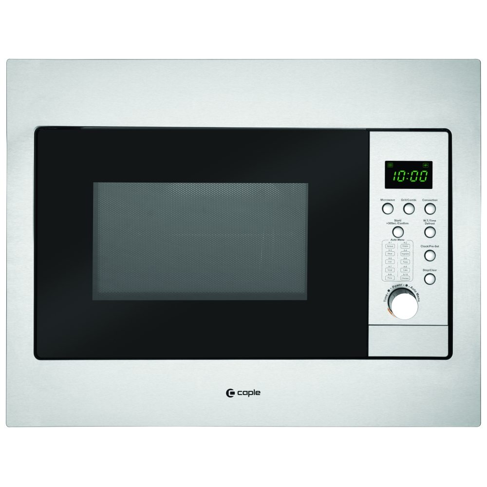 Caple CM126 Classic Built In Combination Microwave - STAINLESS STEEL