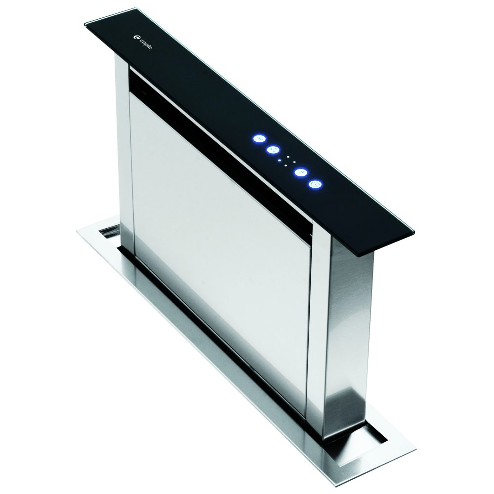Image of Caple DD606BK 58cm Flush Fit Downdraft Extractor - BLACK DD606BK