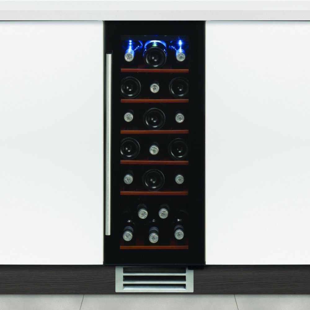 Caple WI3122 30cm Undercounter Wine Cooler BLACK Appliance City