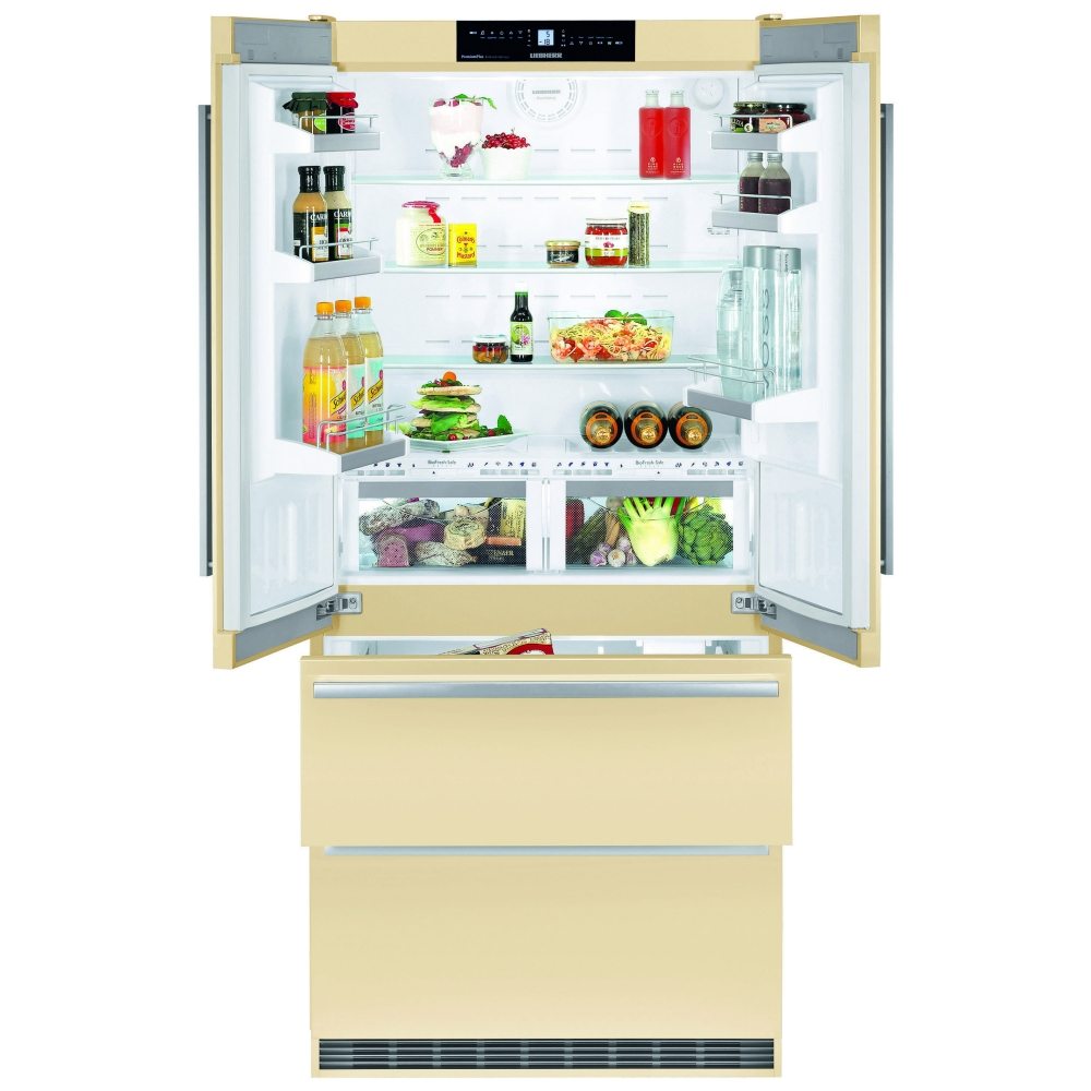 Liebherr Cbnbe6256 French Style Fridge Freezer With Biofresh