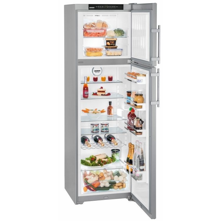 Liebherr CTNESF3663 60cm Frost Free Fridge Freezer STAINLESS STEEL