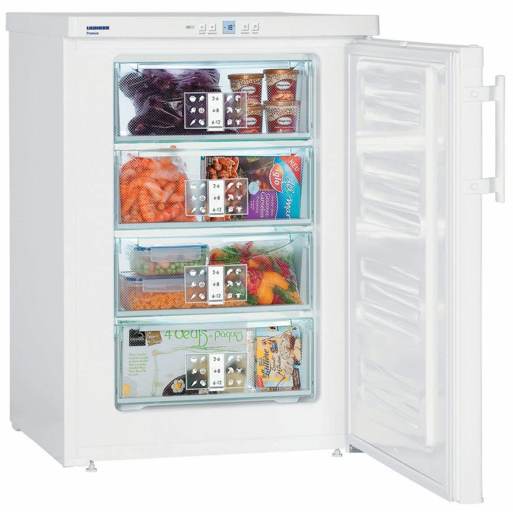 Liebherr Gp1486 60cm Freestanding Undercounter Freezer White