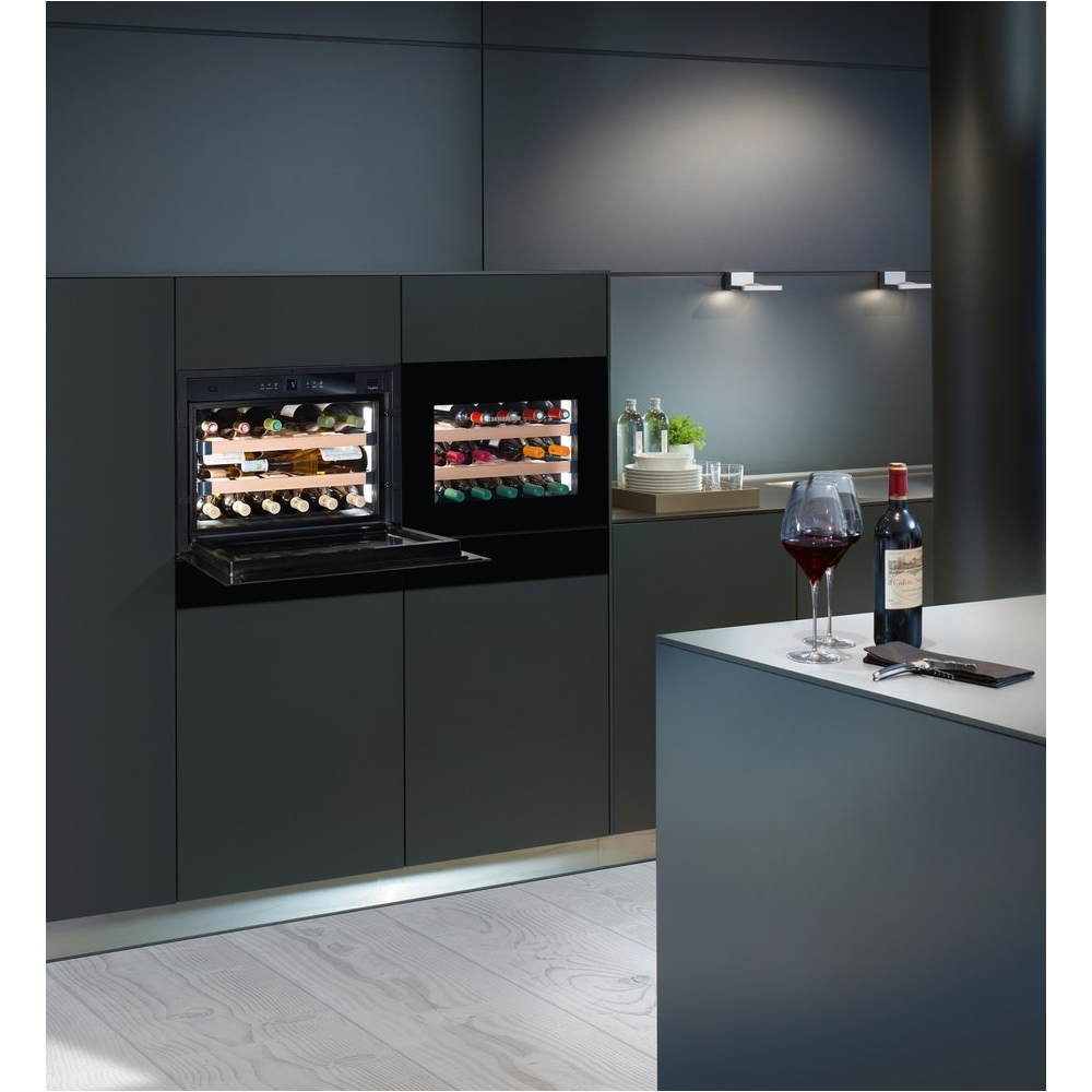 Liebherr WKEGB582 45cm Integrated Grand Cru Wine Cooler BLACK