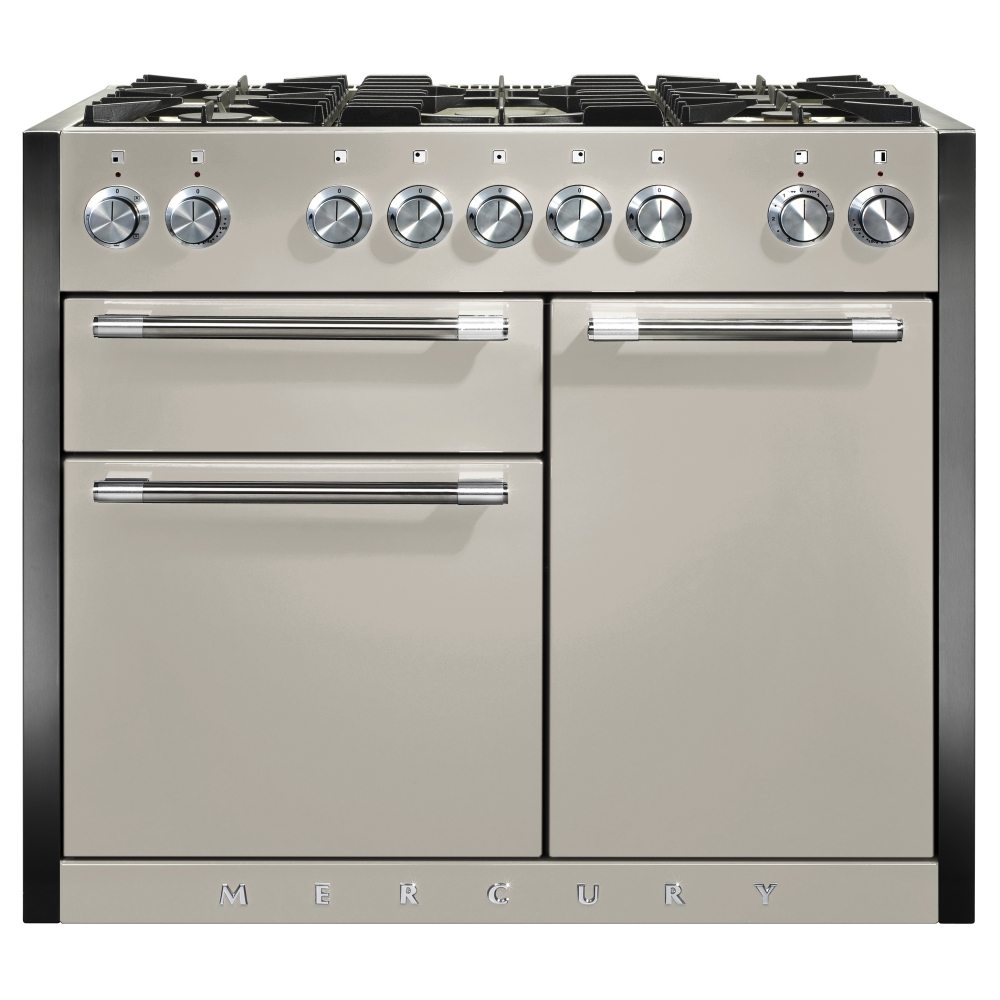 Mercury MCY1082DFOY 1082mm Dual Fuel Range Cooker - OYSTER