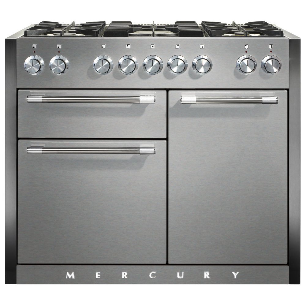 Mercury MCY1082DFSS 1082mm Dual Fuel Range Cooker - STAINLESS STEEL