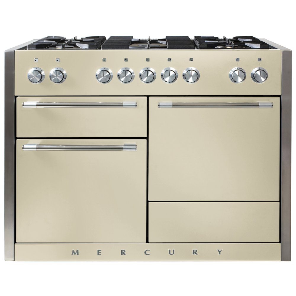Mercury MCY1200DFOY 93000 120cm Dual Fuel Range Cooker - OYSTER