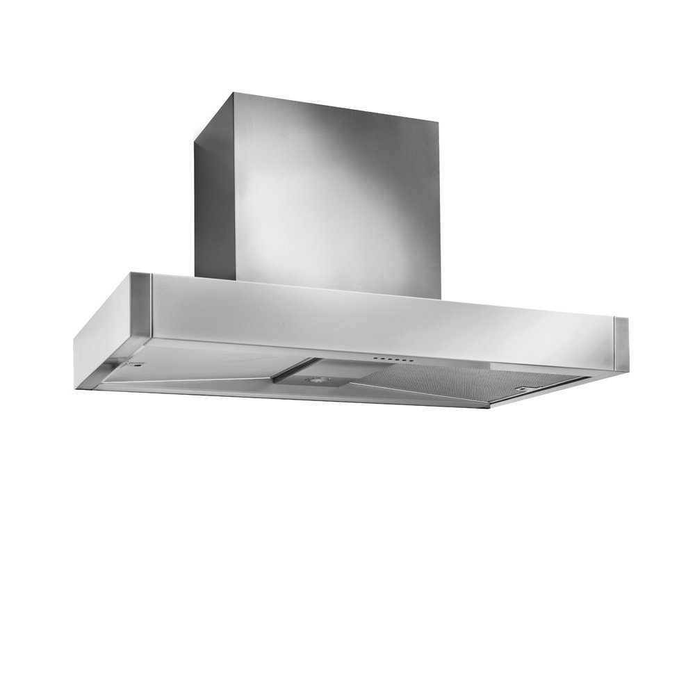 Image of Mercury MHDSC1000SS 93930 100cm Slab Chimney Hood - STAINLESS STEEL MHDSC1000SS