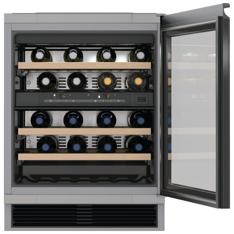 Miele Kwt6321ug 60cm Integrated Built Under Dual Zone Wine Cooler