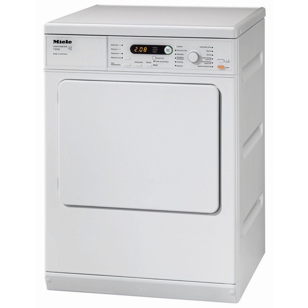 Miele T8722 7kg Vented Tumble Dryer - WHITE - Appliance City
