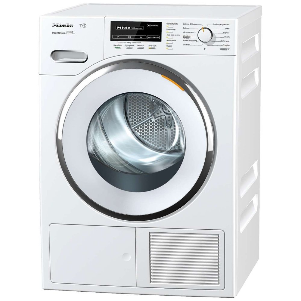 Miele TMG840WP 8kg T1 Steam Heat Pump Condenser Tumble Dryer