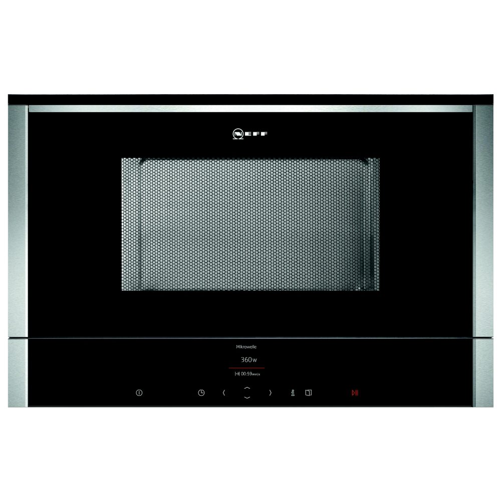 Neff C17WR00N0B N70 Built In Microwave For Wall Unit - STAINLESS STEEL