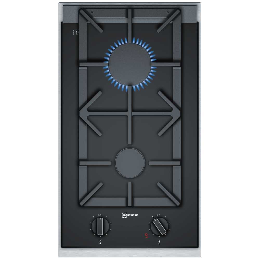 Neff N23TA29N0 Domino 2 Burner Flame Select Gas Hob STAINLESS STEEL