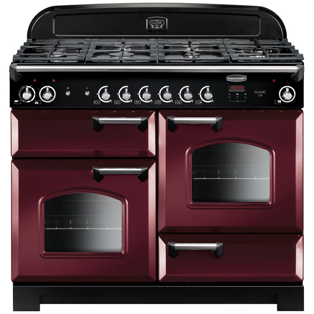 Rangemaster 116800 110cm Wide Classic Dual Fuel Range Cooker in Cranbe