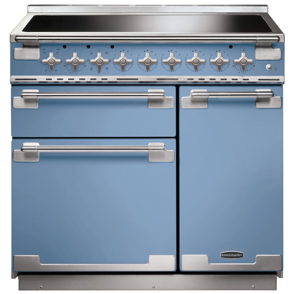 Rangemaster ELS90EICA Elise 90cm Induction Range Cooker 107890 - CHINA BLUE
