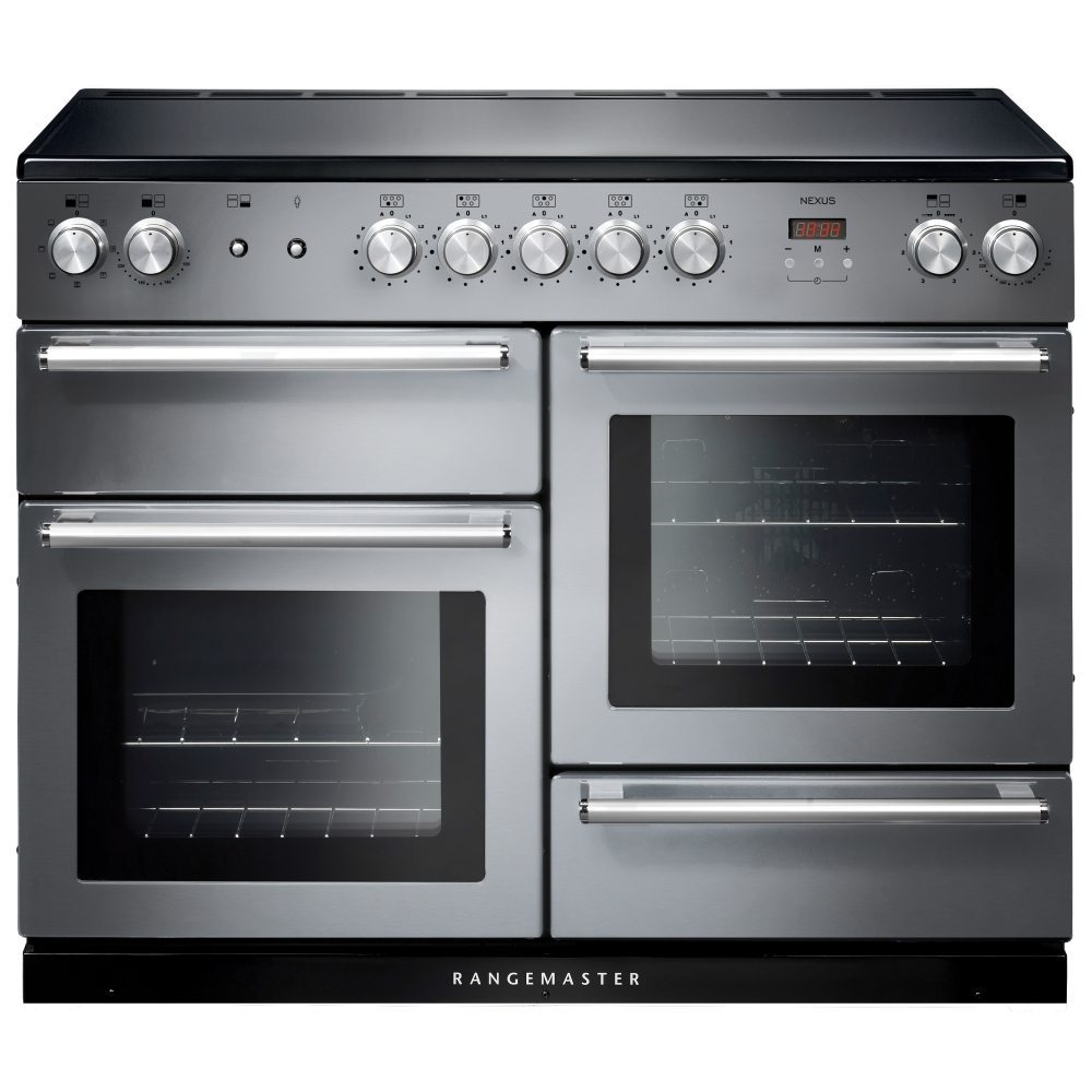 Rangemaster NEX110EISS/C Nexus 110cm Induction Range Cooker 106160 - STAINLESS STEEL