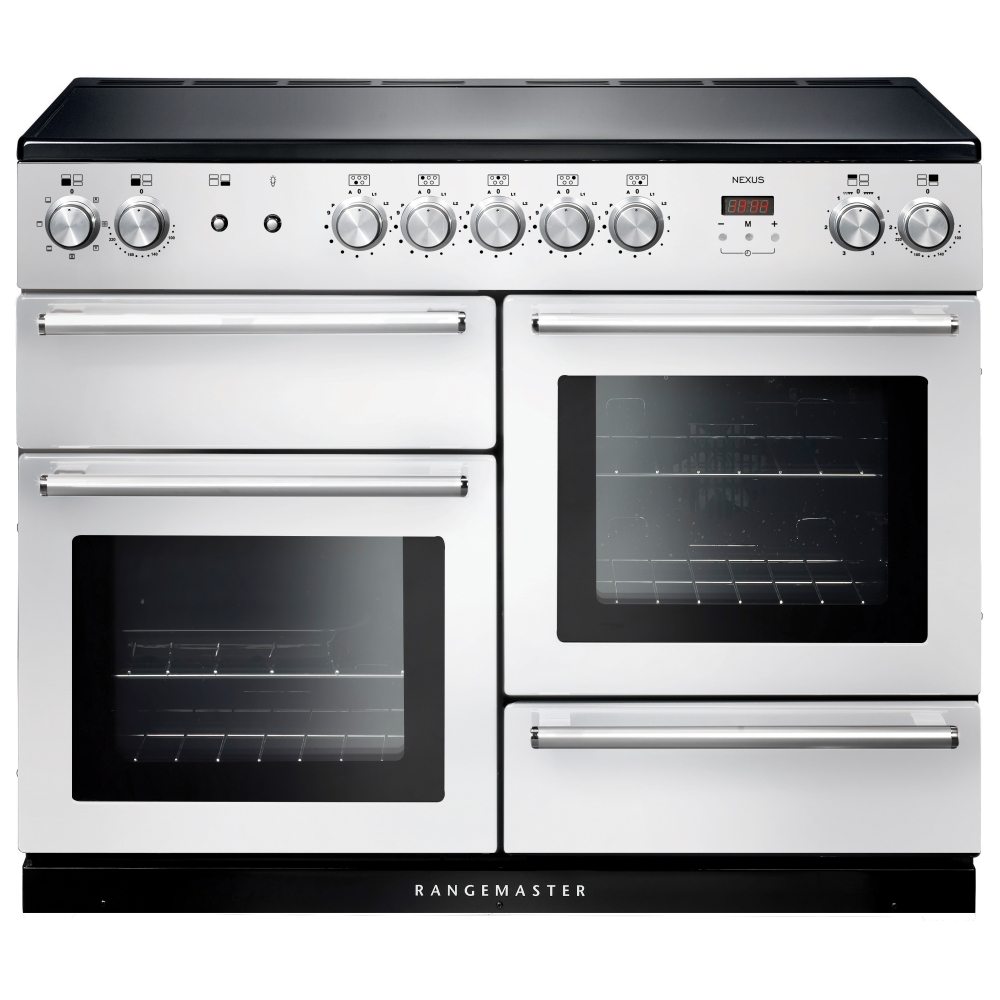 White range cheap cooker 110cm