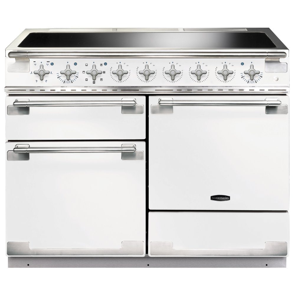 Rangemaster ELS110EIWH Elise 110cm Induction Range Cooker 100370 - WHITE