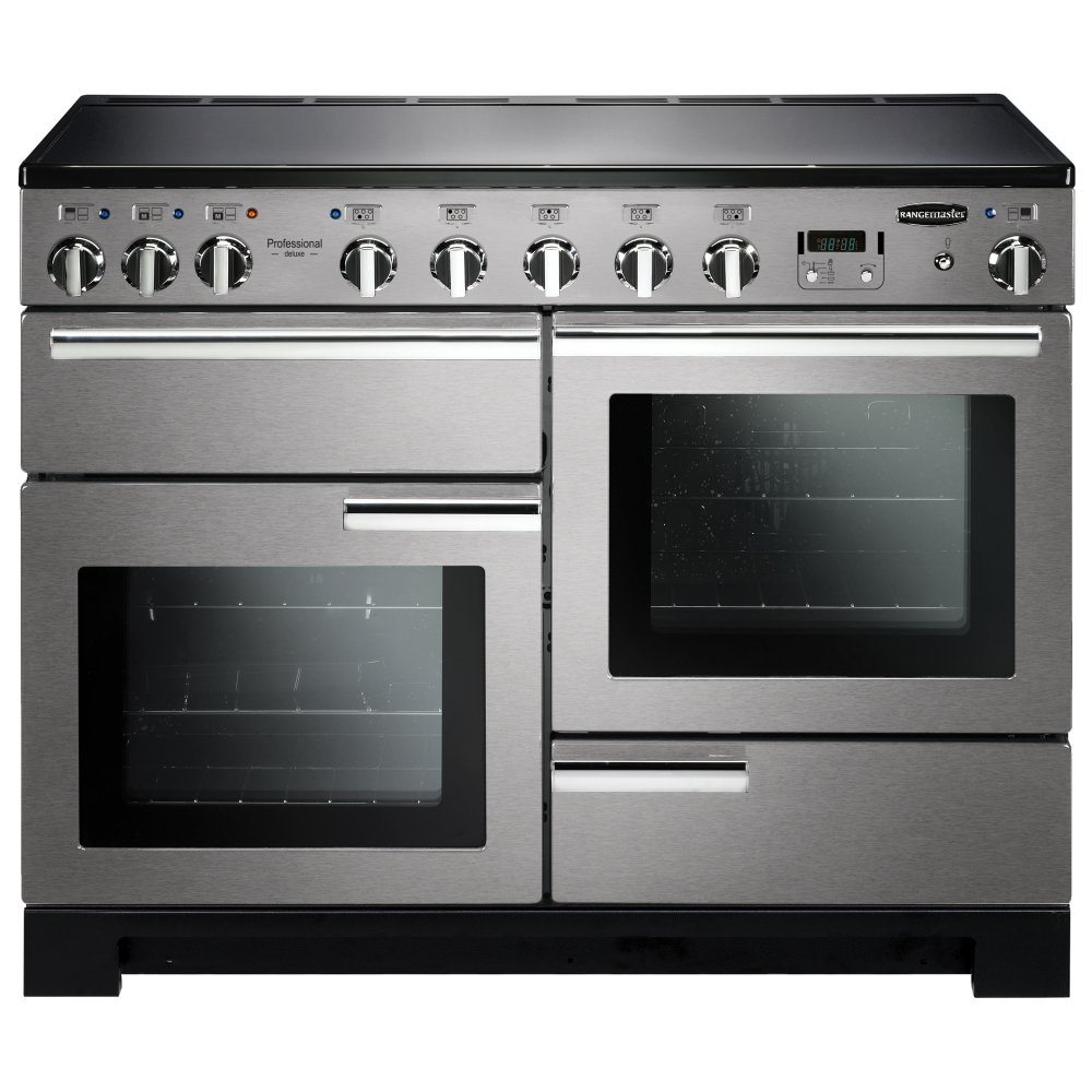 Rangemaster PDL110EISS/C Professional Deluxe 110cm Induction Range Cooker 101540 – STAINLESS STEEL