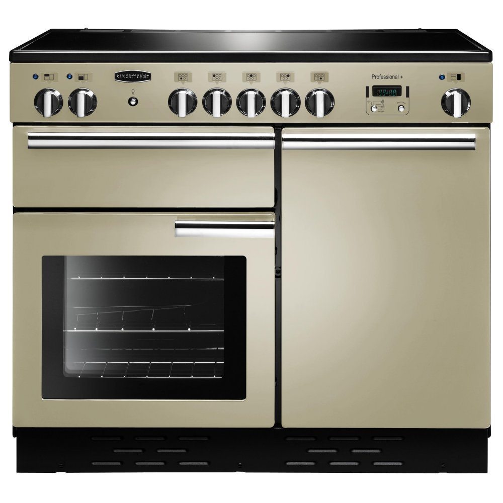 Rangemaster PROP100ECCR/C Professional Plus 100cm Ceramic Range Cooker 112370 - CREAM