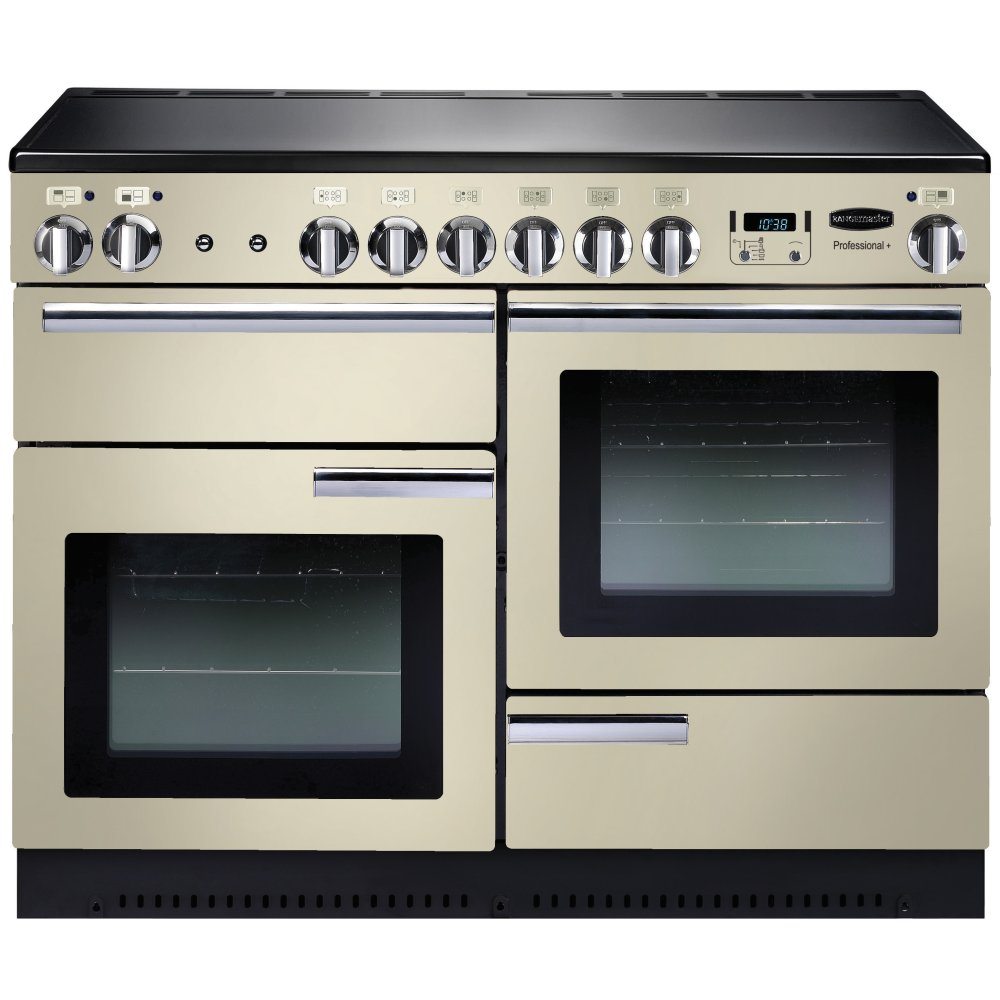 Rangemaster PROP110ECCR/C Professional Plus 110cm Ceramic Range Cooker 91870 - CREAM
