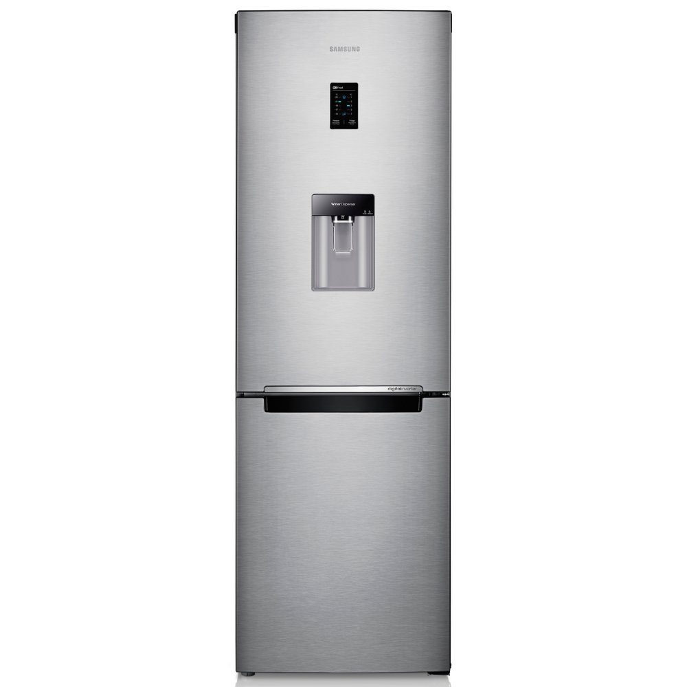Samsung RB31FDRNDSA 1.85m Tall Freestanding Fridge Freezer With Non-plumbed Water Dispenser - Inox Stainless
