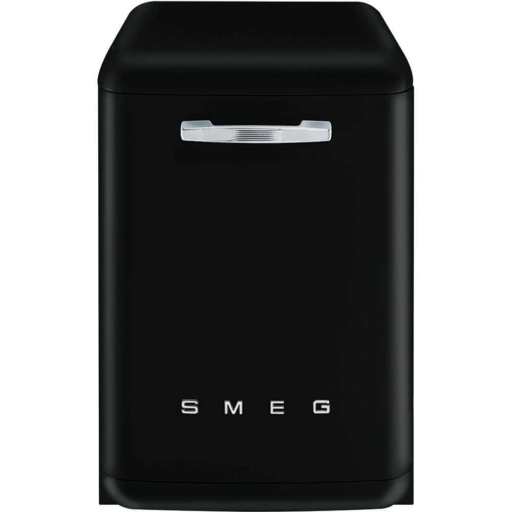 Smeg DF6FABBL 60cm Freestanding Retro Dishwasher BLACK Appliance City
