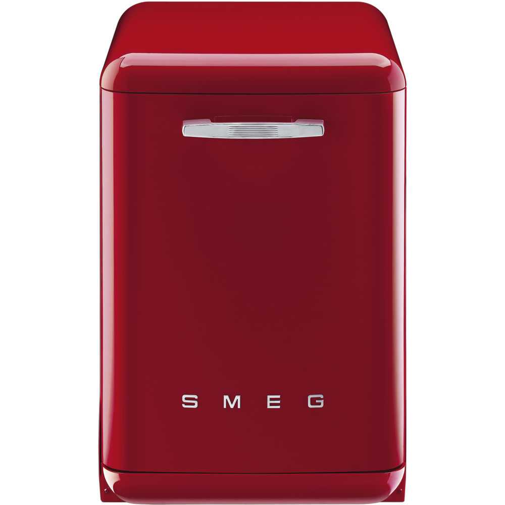 Smeg DF6FABRD 60cm Freestanding Retro Dishwasher RED Appliance City