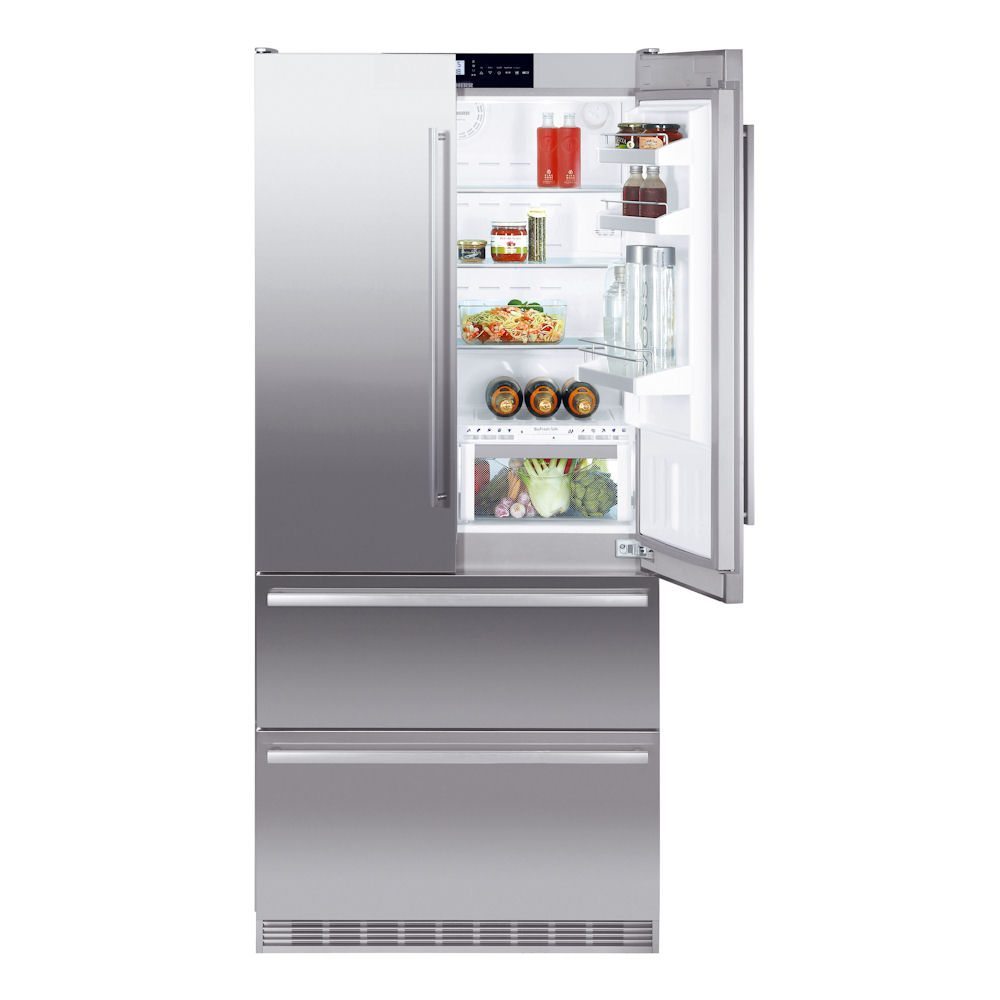 Liebherr CBNES6256 French Style Fridge Freezer With Biofresh & Icemaker - STAINLESS STEEL