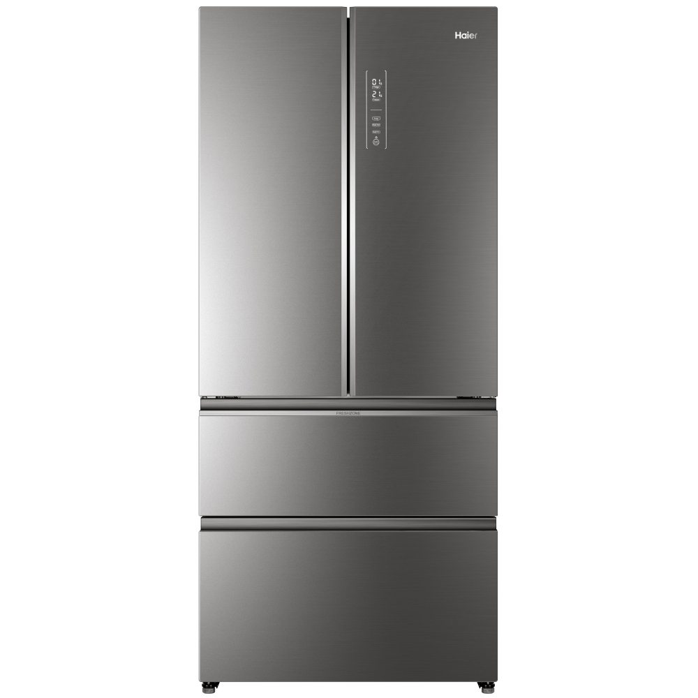 Haier HB18FGSAAA French Style Four Door Fridge Freezer Non Ice & Water