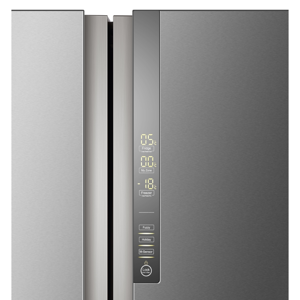 Haier HTF610DM7 Cube Series American Style Four Door Fridge Freezer