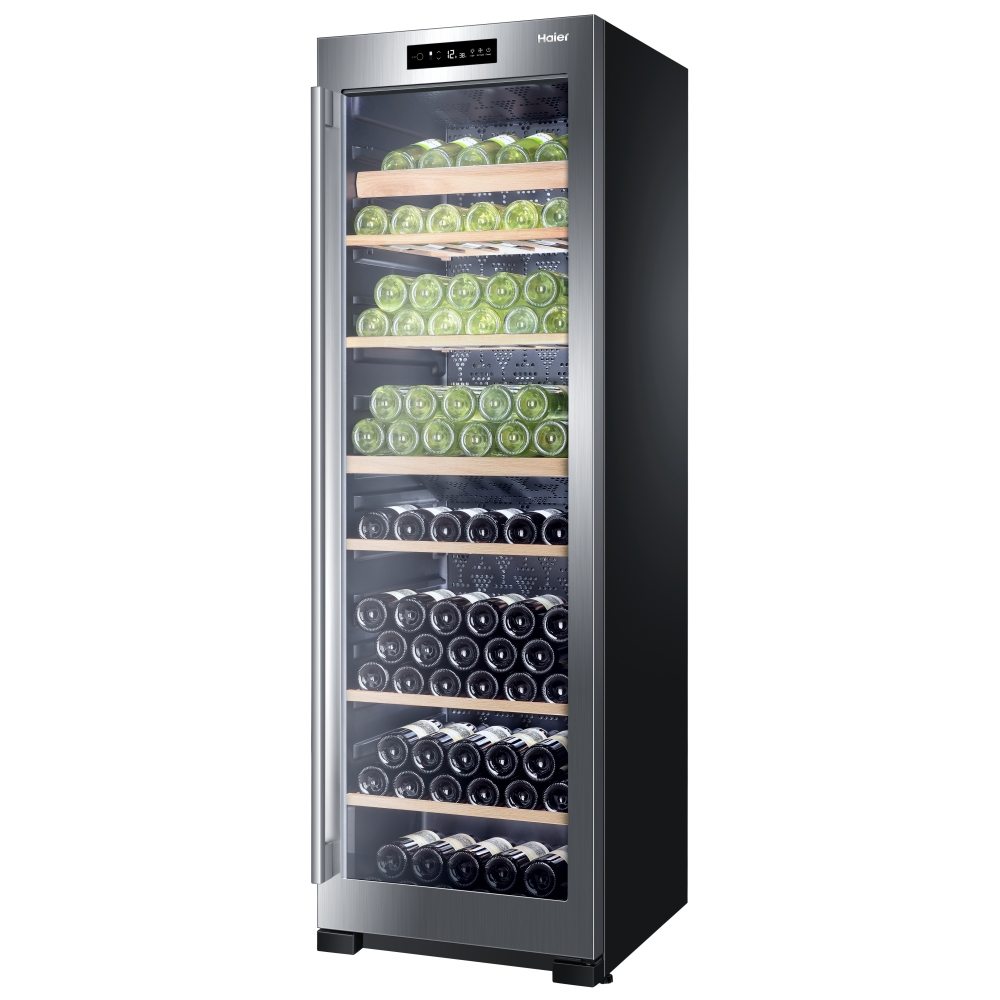 Haier WS151GDBI 60cm Freestanding Dual Zone Wine Cooler STAINLESS