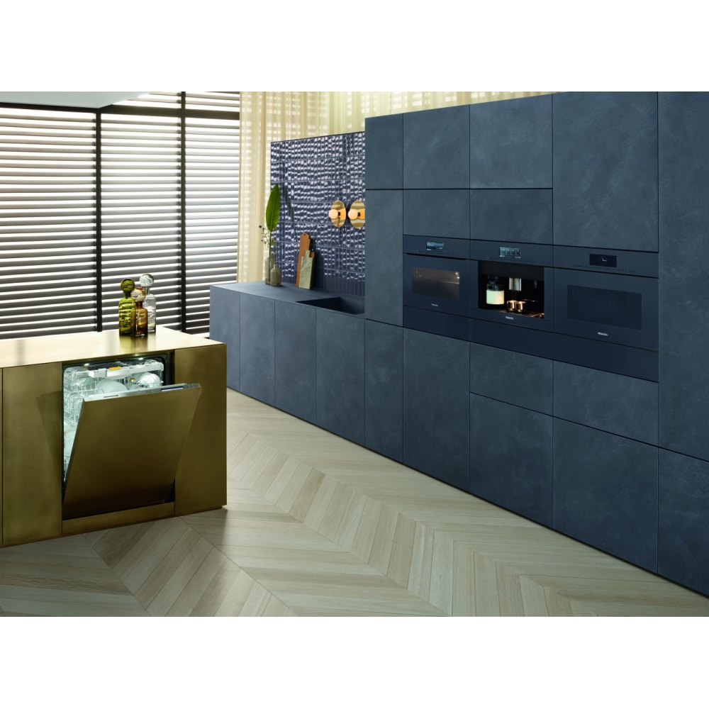 Miele CVA6805OBBL PureLine MTouch Plumbed In Coffee Machine BLACK