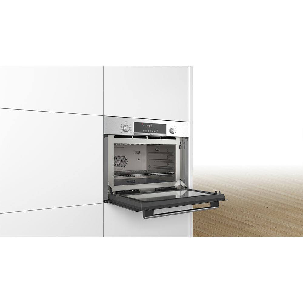 Bosch CPA565GS0B Serie 6 Built In Combination Microwave & Steam Oven