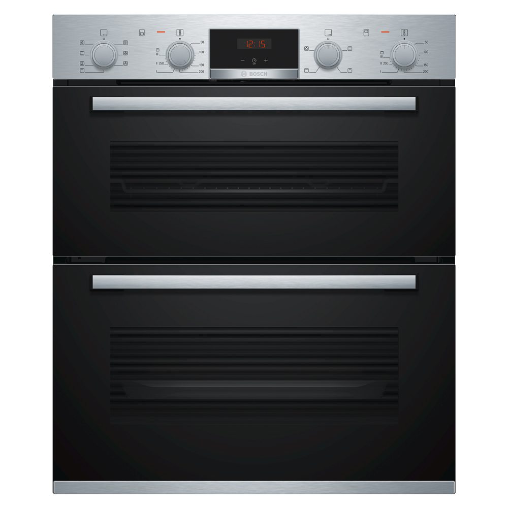 Bosch NBS533BS0B Series 4 Built Under Double Oven – STAINLESS STEEL