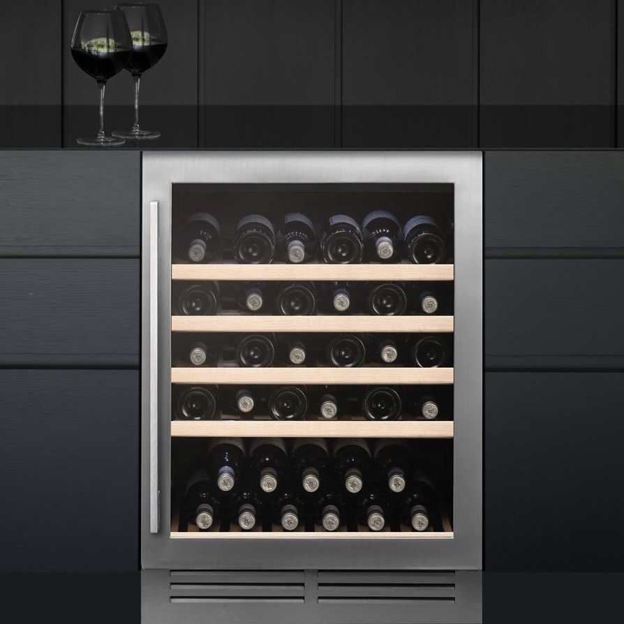 Caple WI6140 60cm Undercounter Wine Cooler - STAINLESS ...