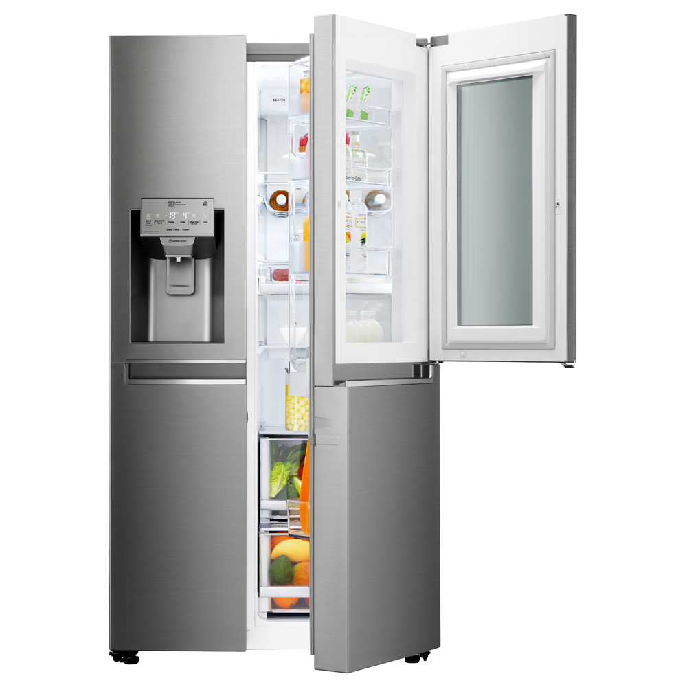 LG GSX960NSAZ Instaview Door In Door American Style Fridge Freezer With