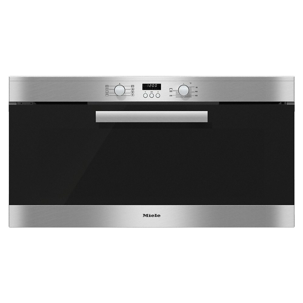 Miele H6290BCLST PureLine 90cm Built In Single Oven STAINLESS STEEL