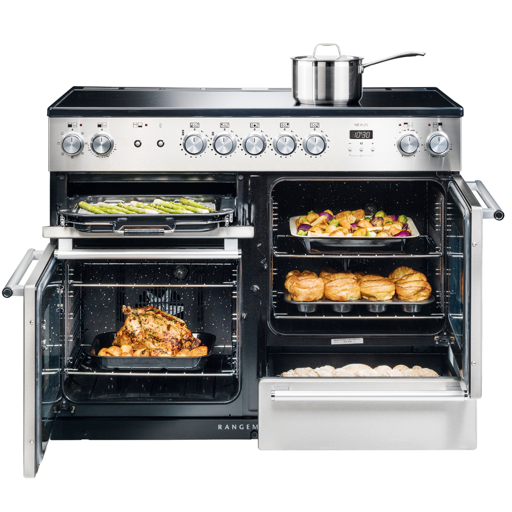 Rangemaster NEXSE110EISS/C Nexus SE 110 Induction Range Cooker 118270