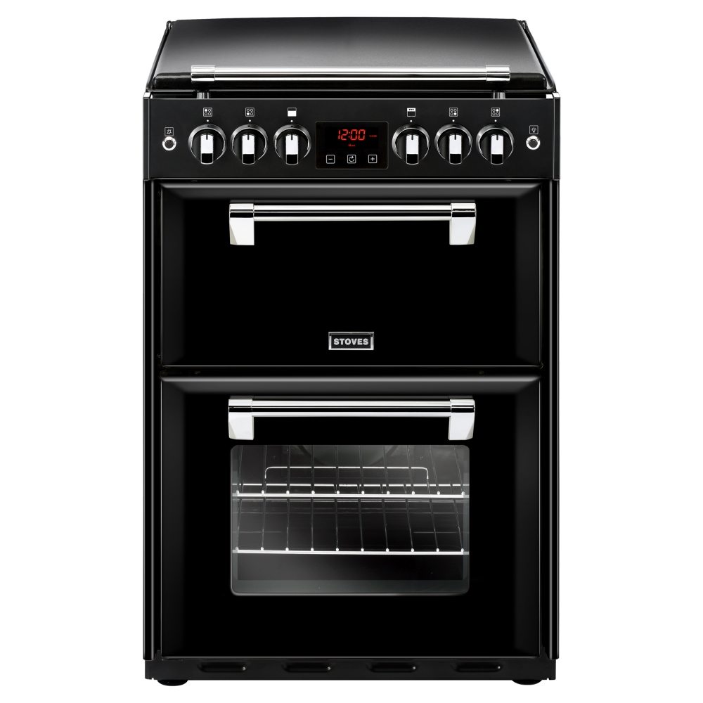 Stoves RICH600GBLK 4726 60cm Richmond Gas Cooker BLACK Appliance City