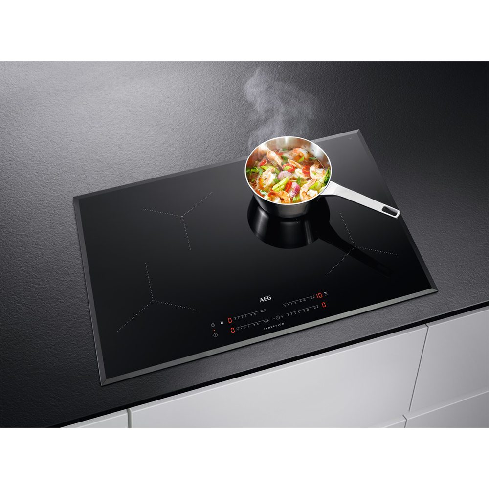 Aeg Ikb84431fb 78cm 4 Zone Induction Hob