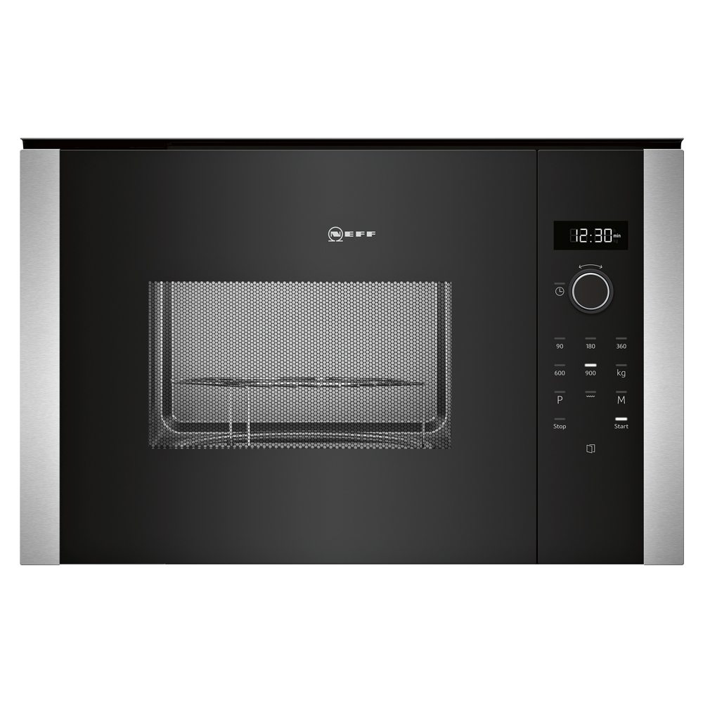 Neff HLAGD53N0B N50 Built In Microwave & Grill For Tall Housing - STAINLESS STEEL